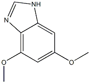 1H-Benzimidazole,4,6-dimethoxy-(9CI) 结构式