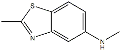 5-Benzothiazolamine,N,2-dimethyl-(9CI) 结构式