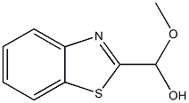 2-Benzothiazolemethanol,alpha-methoxy-(7CI) 结构式