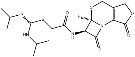 头孢硫脒内酯 结构式