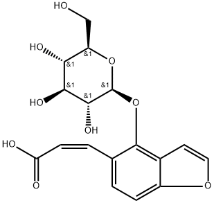 异补骨脂苷 结构式