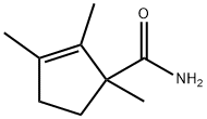 2-Cyclopentene-1-carboxamide,1,2,3-trimethyl-(7CI) 结构式