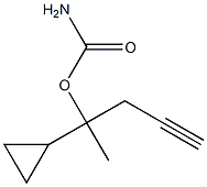 Carbamic acid, 1-cyclopropyl-1-methyl-3-butynyl ester (6CI,7CI) 结构式