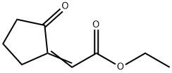 Ethyl 2-(2-oxocyclopentylidene)acetate 结构式