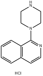 1-哌嗪-1-异喹啉盐酸盐 结构式