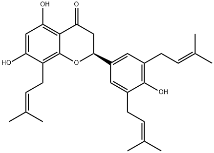 5-羟基广豆根素 结构式