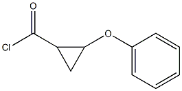 Cyclopropanecarbonyl chloride, 2-phenoxy- (6CI,7CI) 结构式