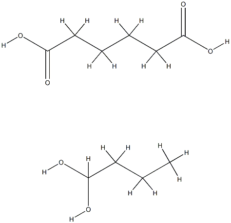 己二酸与丁二醇的聚合物 结构式