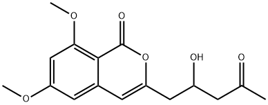 6,8-Di-O-methylcitreoisocoumarin 结构式