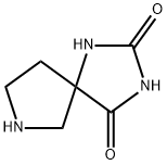 1,3,7-三氮杂螺[4.4]壬烷-2,4-二酮 结构式