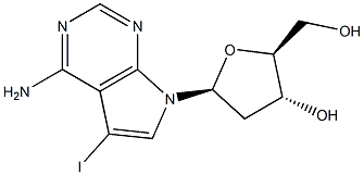 (2S,3R,5S)-5-(4-Amino-5-iodo-7H-pyrrolo[2,3-d]pyrimidin-7-yl)-2-(hydroxymethyl)tetrahydrofuran-3-ol