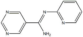 5-Pyrimidinecarboxamidine,N-2-pyridyl-(7CI) 结构式