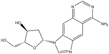 2'-deoxy-lin-benzoadenosine 结构式