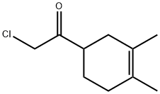 Ketone, chloromethyl 3,4-dimethyl-3-cyclohexen-1-yl (6CI,7CI) 结构式