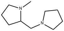 R)-N-METHYL-2-PYRROLIDIN-1-YLMETHYL-PYRROLIDINE 结构式
