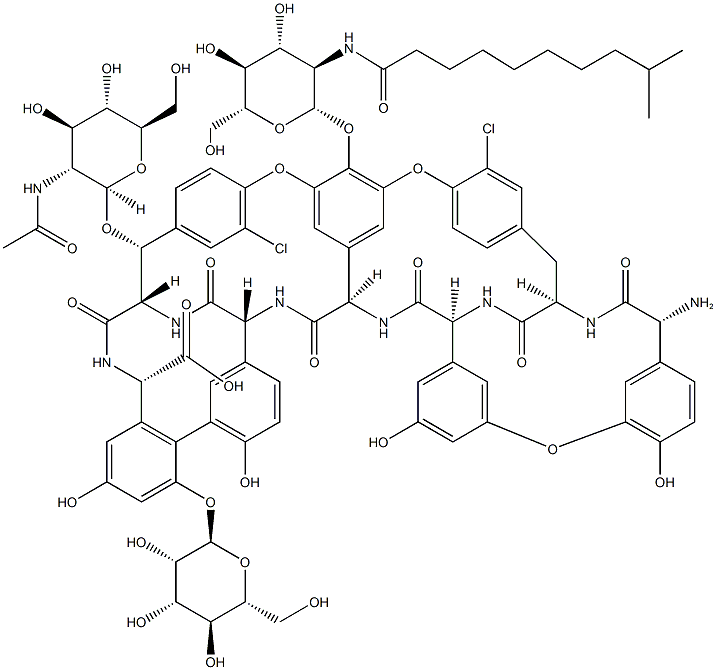 替考拉宁 A2-5 结构式