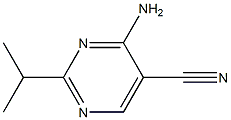 5-Pyrimidinecarbonitrile,4-amino-2-isopropyl-(7CI) 结构式
