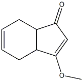 Indone, 3a,4,7,7a-tetrahydro-3-methoxy- (7CI) 结构式
