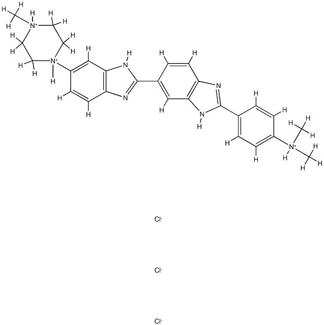 Hoechst 34580 结构式