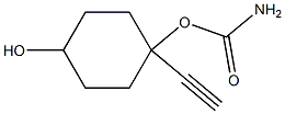 Carbamic acid, 1-ethynyl-4-hydroxycyclohexyl ester (6CI,7CI) 结构式