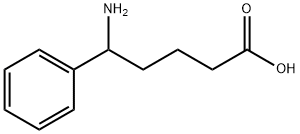 5-氨基-5-苯基戊酸 结构式