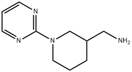 1-(嘧啶-2-基)哌啶-3-基]甲胺 结构式