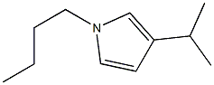 1H-Pyrrole,1-butyl-3-(1-methylethyl)-(9CI) 结构式