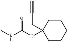Carbamic acid, methyl-, 1-(2-propynyl)cyclohexyl ester (6CI,7CI) 结构式