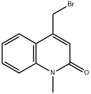 2(1H)-Quinolinone,4-(bromomethyl)-1-methyl-(9CI) 结构式