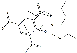 tetrabutylammonio, salt with 2,4,6-trinitrophenol (1:1) 结构式