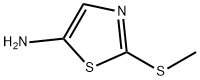 2-(甲硫基)噻唑-5-胺 结构式