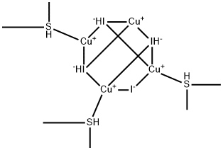 碘化亚铜二甲基硫络合物 结构式
