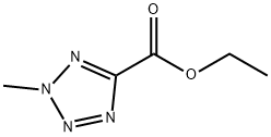 2-甲基-2H-四唑-5-羧酸乙酯 结构式