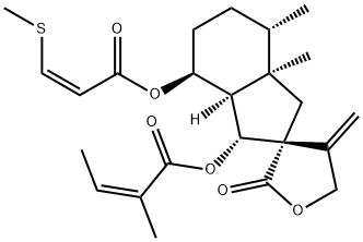 蜂斗菜内酯 IIIA 结构式