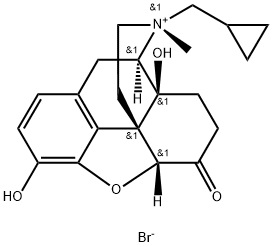 溴甲纳曲酮 结构式