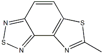 Thiazolo[4,5-e]-2,1,3-benzothiadiazole, 7-methyl- (6CI,7CI) 结构式