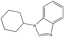 1H-Benzimidazole,1-cyclohexyl-(9CI) 结构式