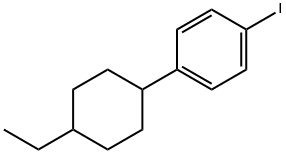 4-(4'-乙基环己基)碘苯 结构式