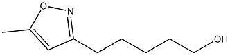 3-Isoxazolepentanol,5-methyl-(9CI) 结构式