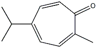 2,4,6-Cycloheptatrien-1-one,2-methyl-5-(1-methylethyl)-(9CI) 结构式