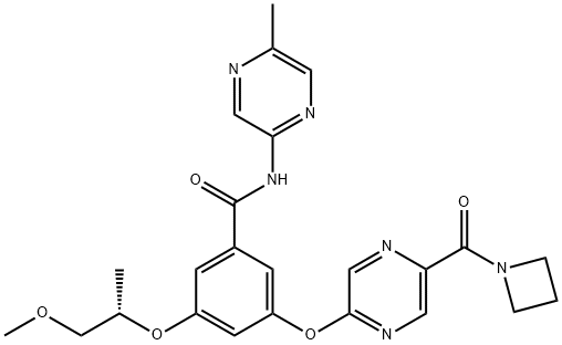 AZD1656 结构式