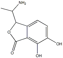 Phthalide, 3-(1-aminoethyl)-6,7-dihydroxy- (6CI,7CI) 结构式