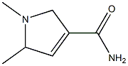 1H-Pyrrole-3-carboxamide,2,5-dihydro-1,5-dimethyl-(9CI) 结构式