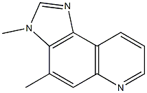 3H-Imidazo[4,5-f]quinoline,3,4-dimethyl-(9CI) 结构式