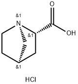 (1R,2S,4R)-REL-1-氮杂双环[2,2,1]庚烷-2-甲酸盐酸盐 结构式