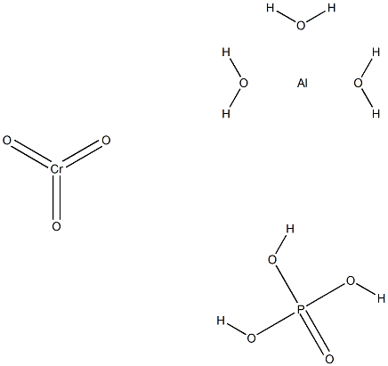 Phosphoric acid, reaction products with aluminum hydroxide and chromium oxide (CrO3) 结构式