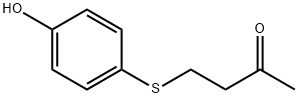 4-(4-HYDROXYPHENYL)SULFANYLBUTAN-2-ONE ... 结构式