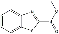 2-Benzothiazolesulfinicacid,methylester(6CI,7CI,9CI) 结构式