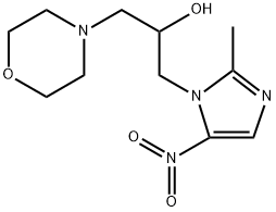 吗啉硝唑 结构式