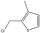 2-(氯甲基)-3-甲基噻吩 结构式